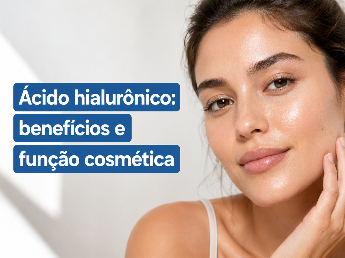 Ácido hialurônico: benefícios e função cosmética para a pele