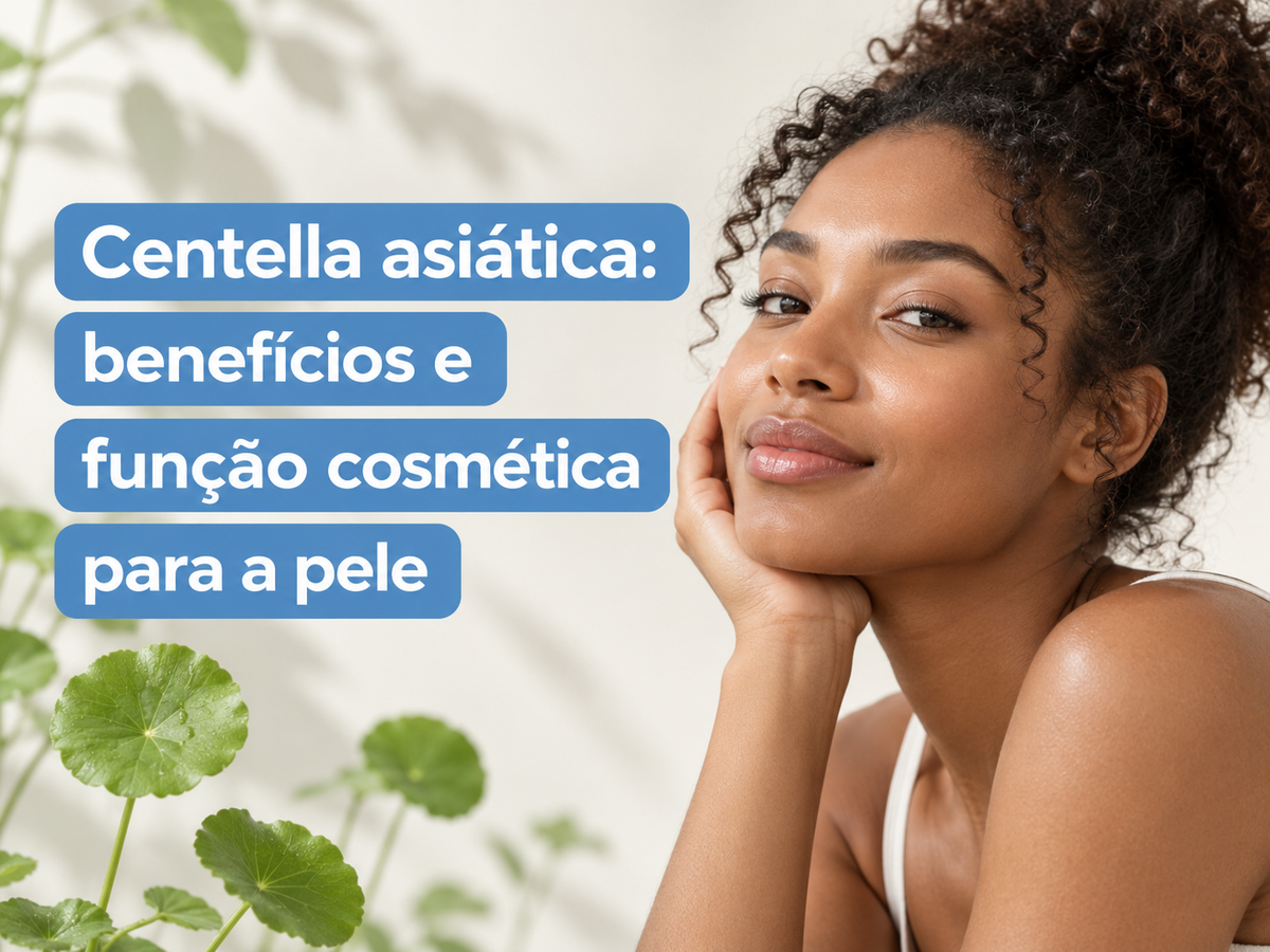 Centella asiática: benefícios e função cosmética para a pele