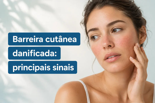 Barreira cutânea danificada: principais sinais