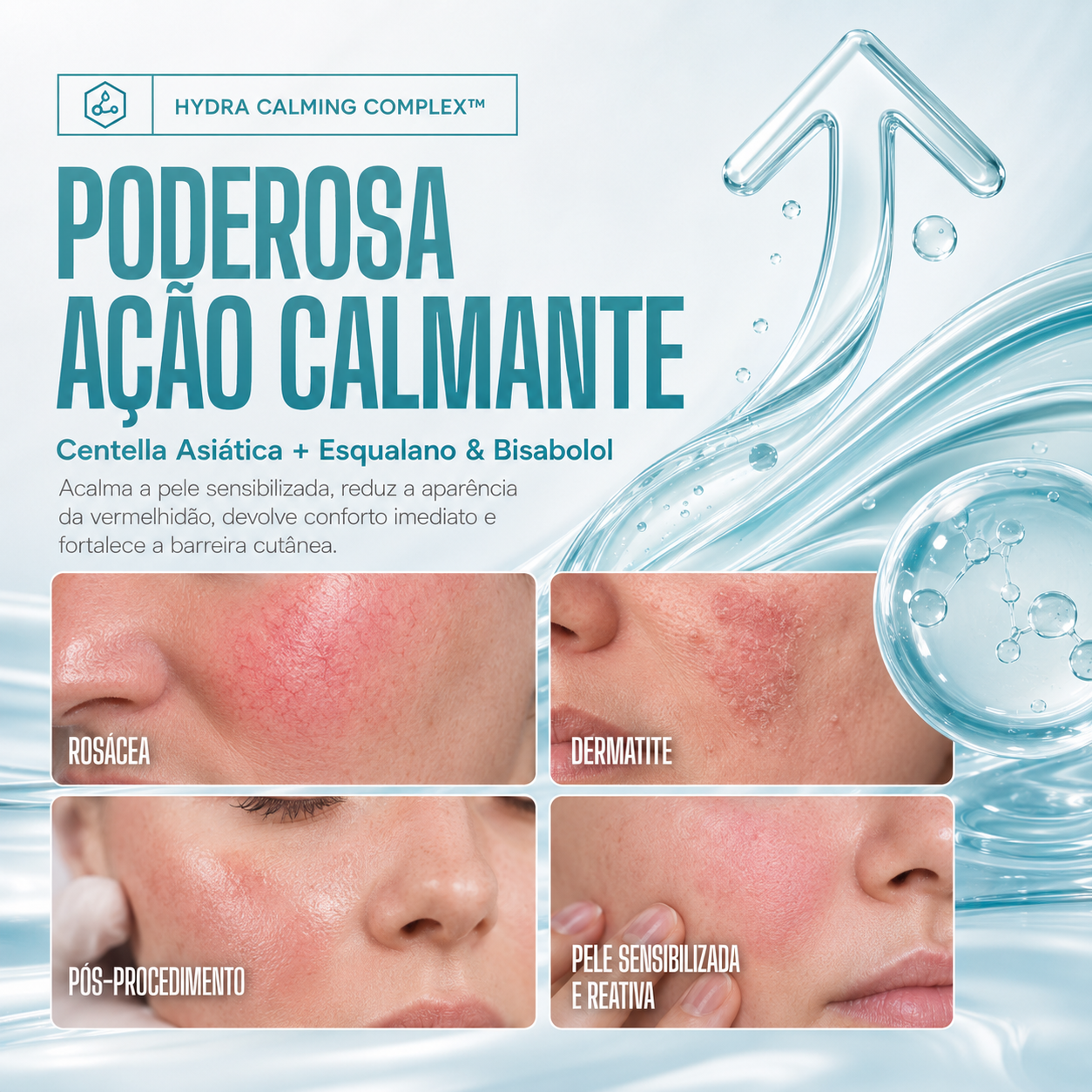 Sérum Reparador Calmante Calm Repair - Acalma e Repara