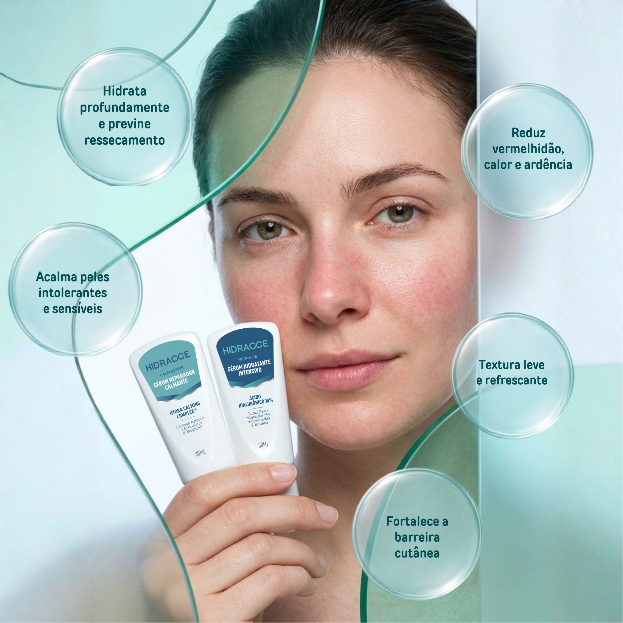 Protocolo HidraRepair Calmante e Anti-vermelhidão