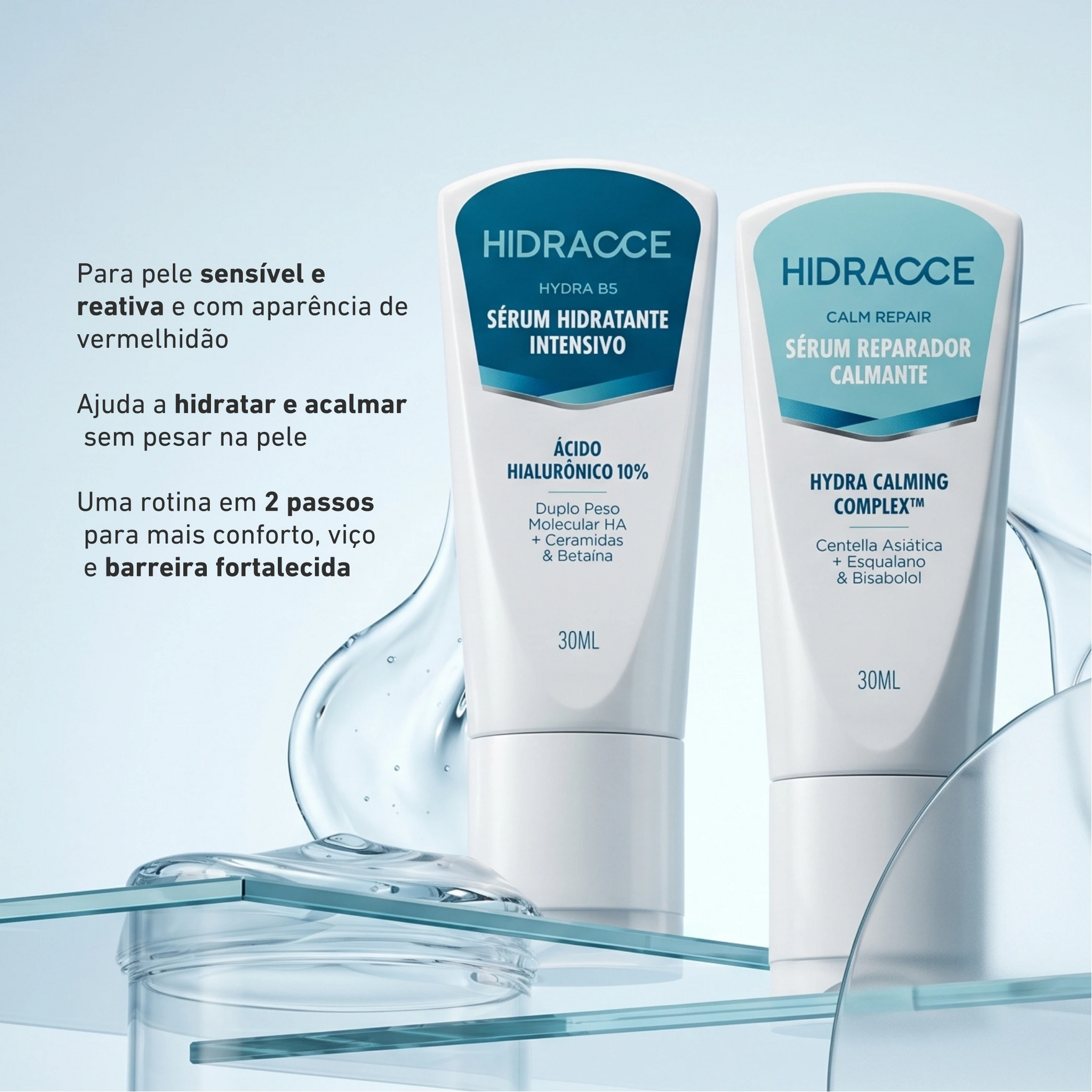 Protocolo HidraRepair Calmante e Anti-vermelhidão