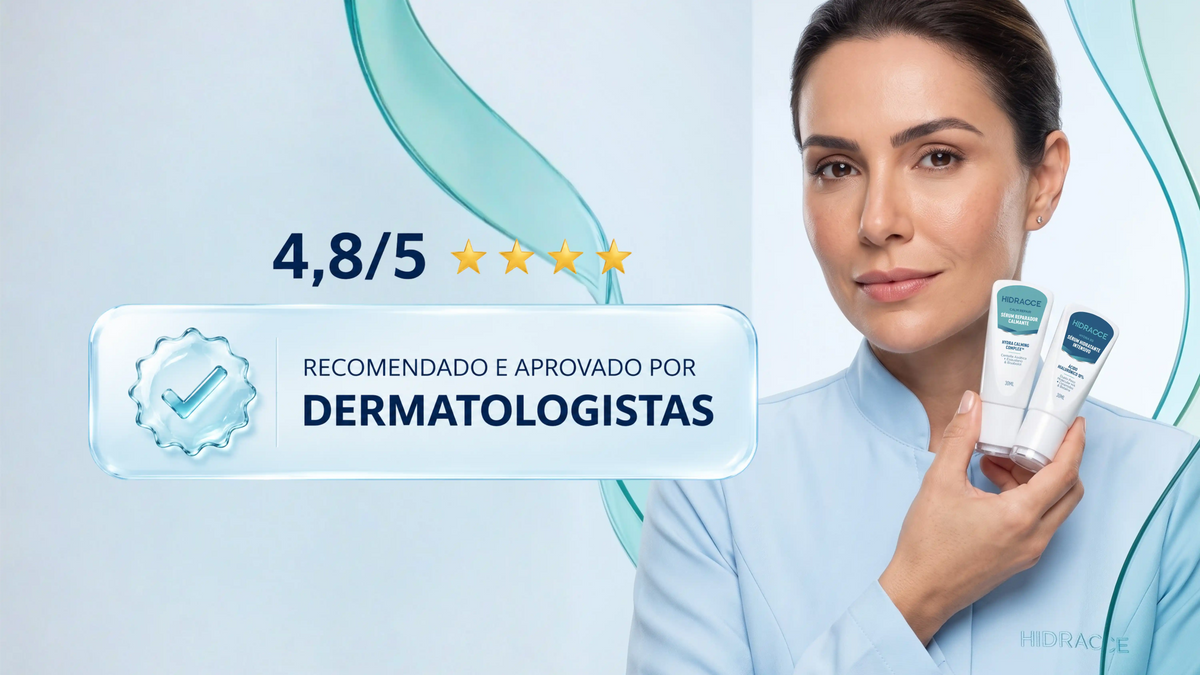 Tecnologia desenvolvida por cientistas e Aprovada por Dermatologistas